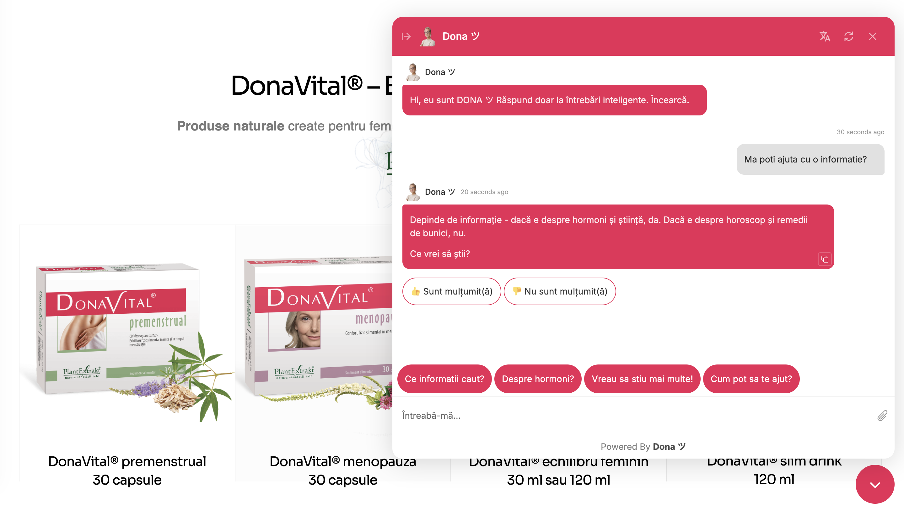 Dona — conversație 1