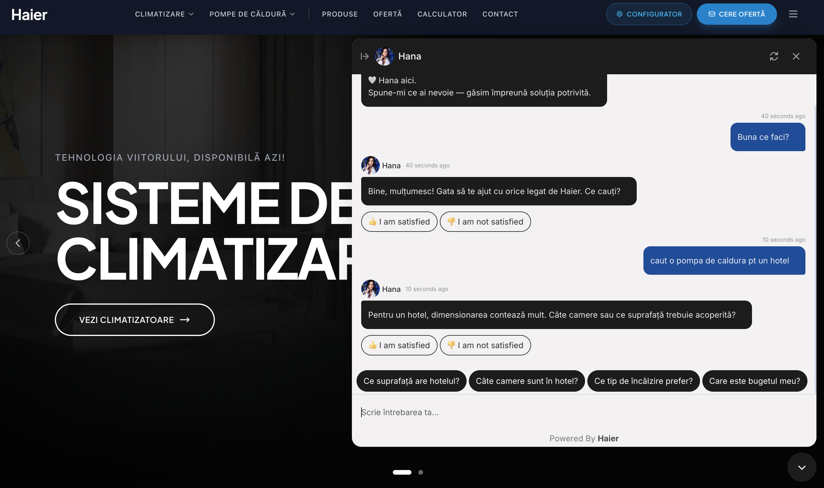 Hanna — conversație 2