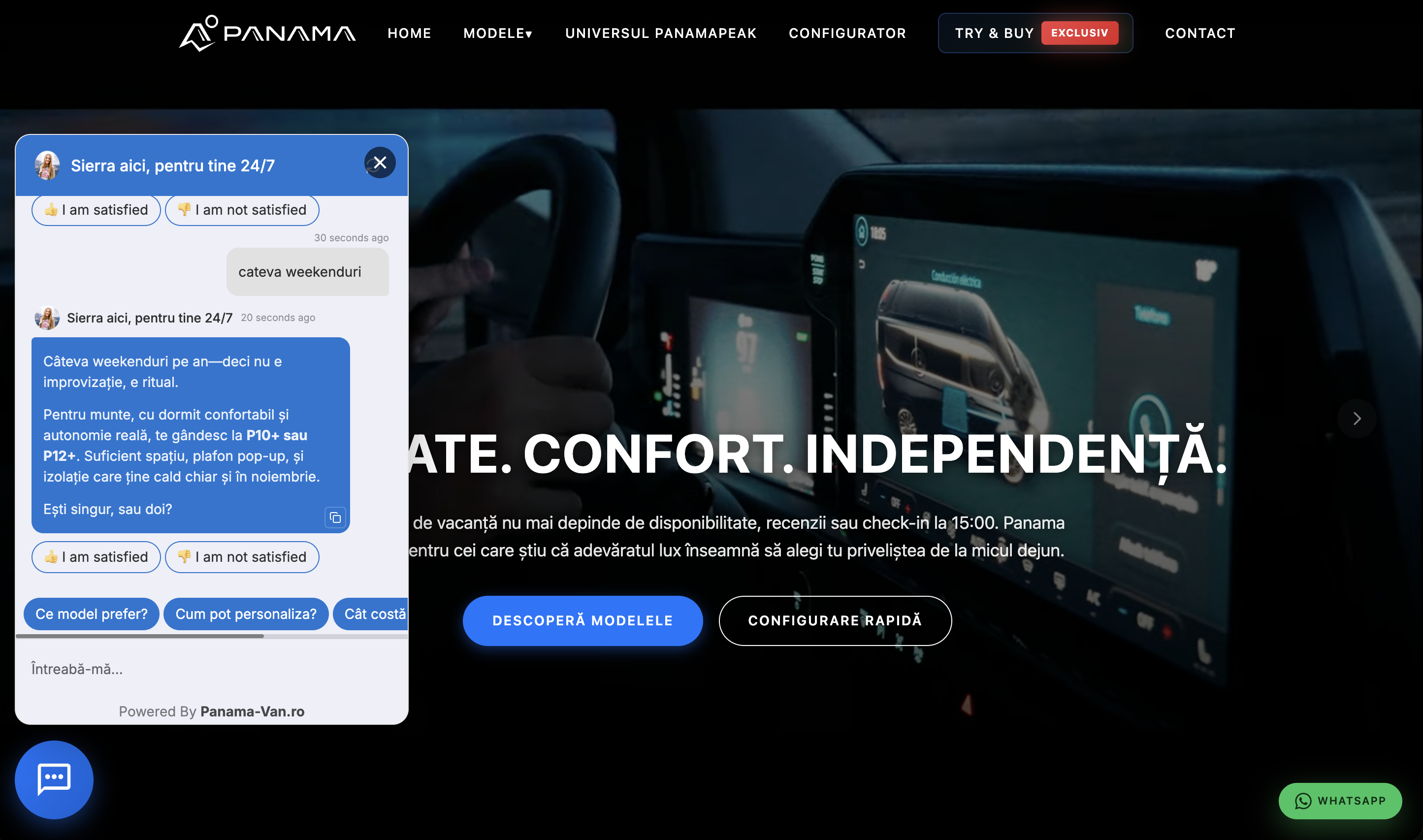 Sierra — conversație 2