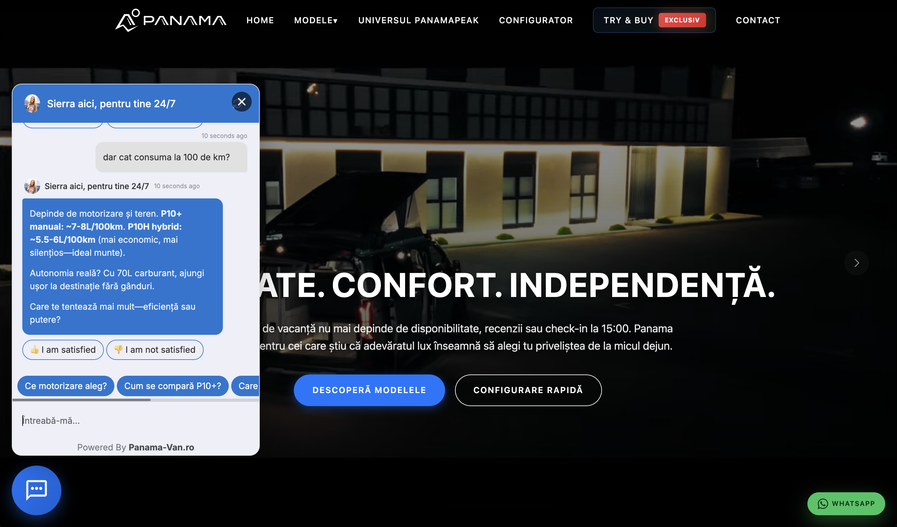 Sierra — conversație 3