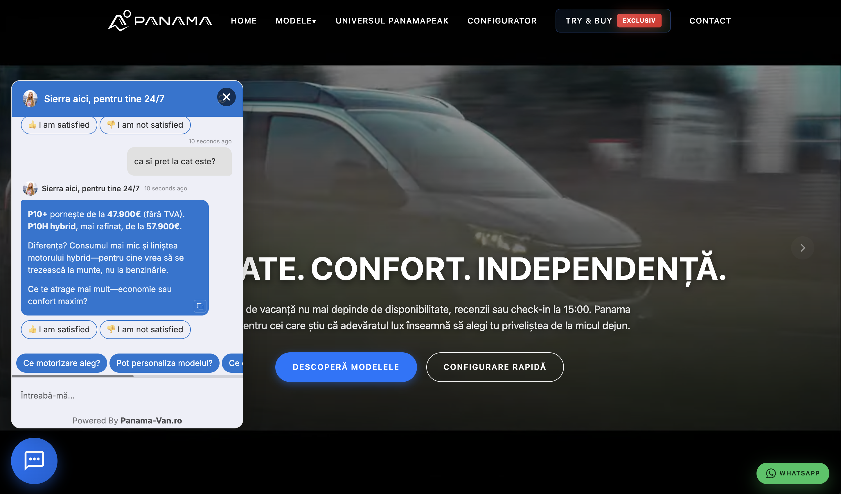 Sierra — conversație 4