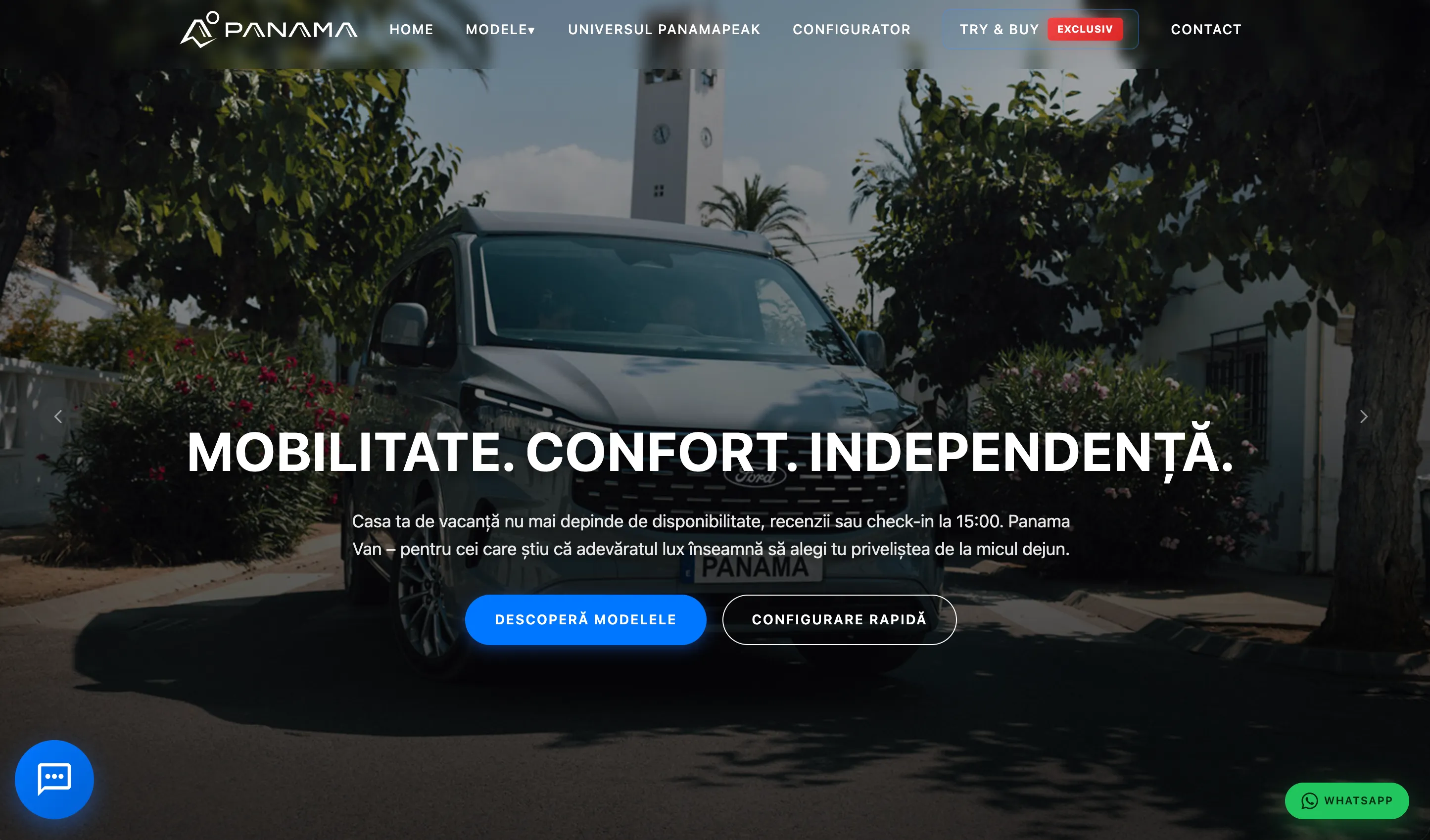 Panama Van Ford — Homepage